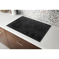 Surface de cuisson électrique de 30 po à 5 éléments de Whirlpool (WCE97US0KB) - Noir