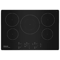 KitchenAid 30" 5-Element Induction Cooktop (KCIG550JSS) - Stainless Steel