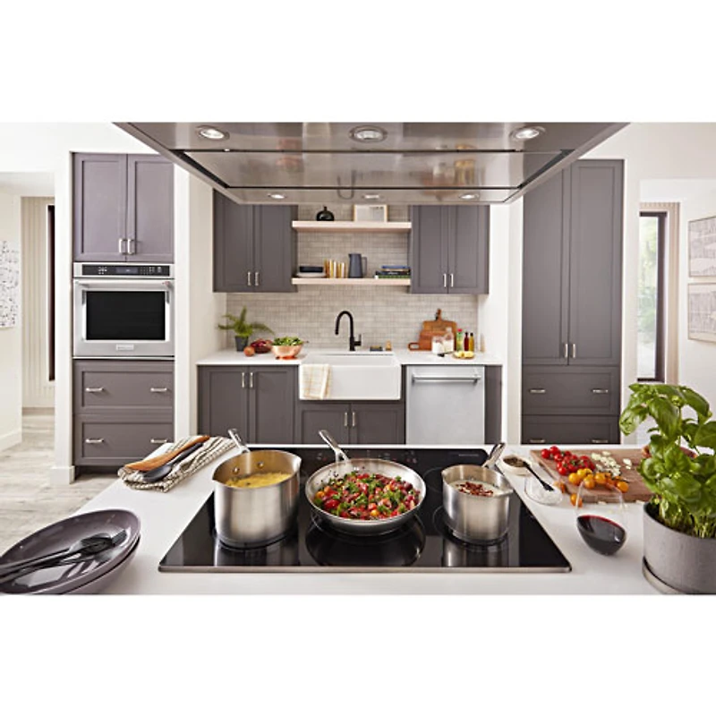 KitchenAid 30" 5-Element Induction Cooktop (KCIG550JSS) - Stainless Steel