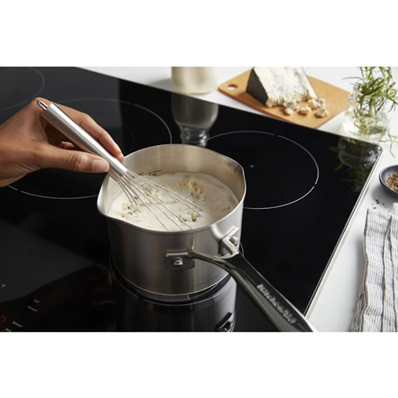 KitchenAid 30" 5-Element Induction Cooktop (KCIG550JSS) - Stainless Steel