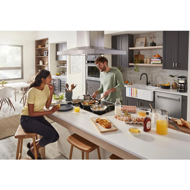 KitchenAid 30" 5-Element Induction Cooktop (KCIG550JSS) - Stainless Steel