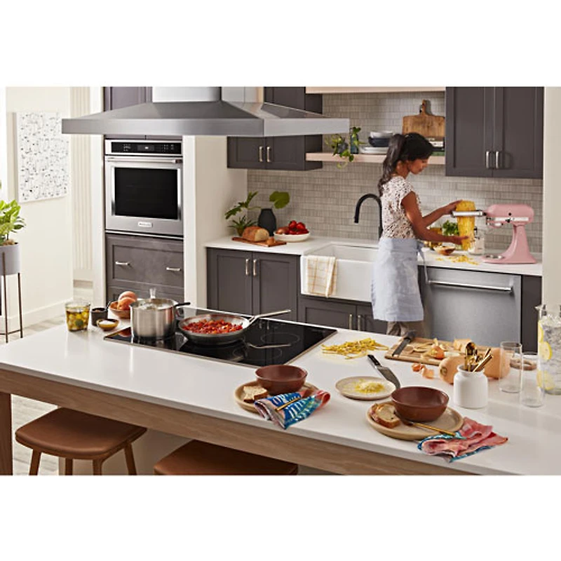 KitchenAid 30" 5-Element Induction Cooktop (KCIG550JSS) - Stainless Steel