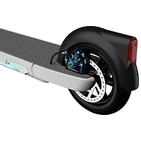 Trottinette électrique pour adulte Neon ES20 d'OKAI (moteur 300 W/autonomie 40 km/vitesse max. 25 km/h) - Blanc