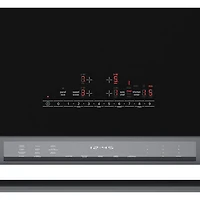 Bosch 30" 4.6 Cu. Ft. True Convection Slide-In Induction Range (HII8047C) - Black Stainless