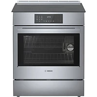 Cuisinière à induction encastrable et convection véritable 4,6 pi³ 30 po de Bosch (HII8057C) - Inox