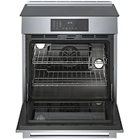 Cuisinière à induction encastrable et convection véritable 4,6 pi³ 30 po de Bosch (HII8057C) - Inox