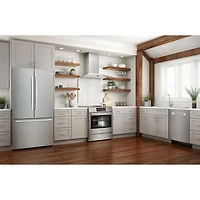 Cuisinière à induction encastrable et convection véritable 4,6 pi³ 30 po de Bosch (HII8057C) - Inox