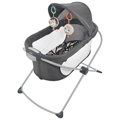 Fisher Price Soothing View Projection Bassinet - Midnight Eucalyptus