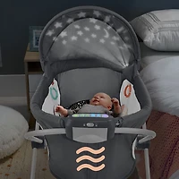 Fisher Price Soothing View Projection Bassinet - Midnight Eucalyptus