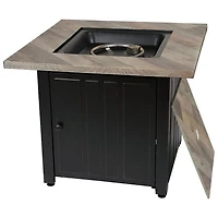 Table avec foyer au propane Harper d'Endless Summer - 50 000 BTU - Bronze