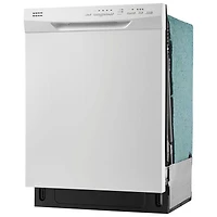 Lave-vaisselle encastrable 24 po 51 dB avec cuve en acier inoxydable d'Insignia (NS-DWRF2WH3) - Blanc - Exclusivité Best Buy