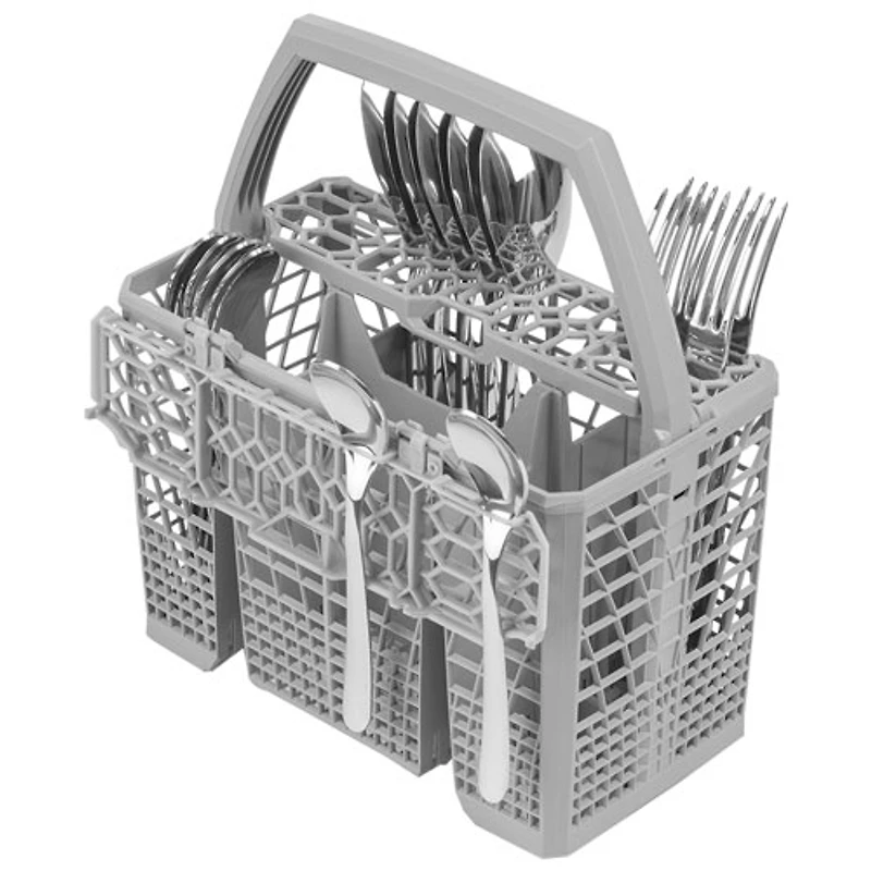 Lave-vaisselle encastrable 24 po 48 dB avec troisième panier de Smeg (LSPU8643X) - Acier inoxydable