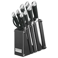 Ensemble avec porte-couteau 11 pièces en acrylique de Cuisinart (C77S-11BKC)