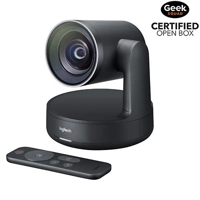 Open Box - Logitech Rally 4K PTZ 30fps Webcam