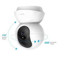 Caméra de surveillance intérieure sans fil HD 1080p Tapo C200 de TP-Link pour la maison - Blanc