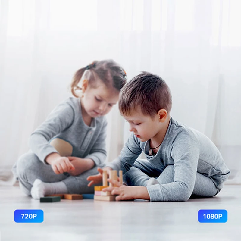 Caméra de surveillance intérieure sans fil HD 1080p Tapo C200 de TP-Link pour la maison - Blanc
