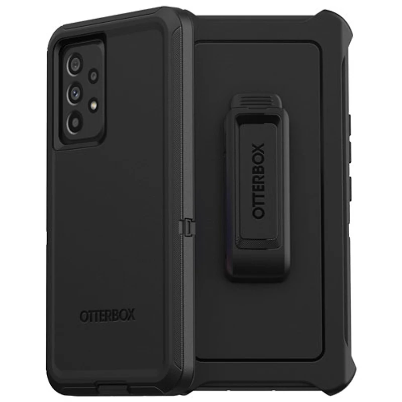 Étui rigide ajusté Defender d'OtterBox pour Galaxy A53 - Noir