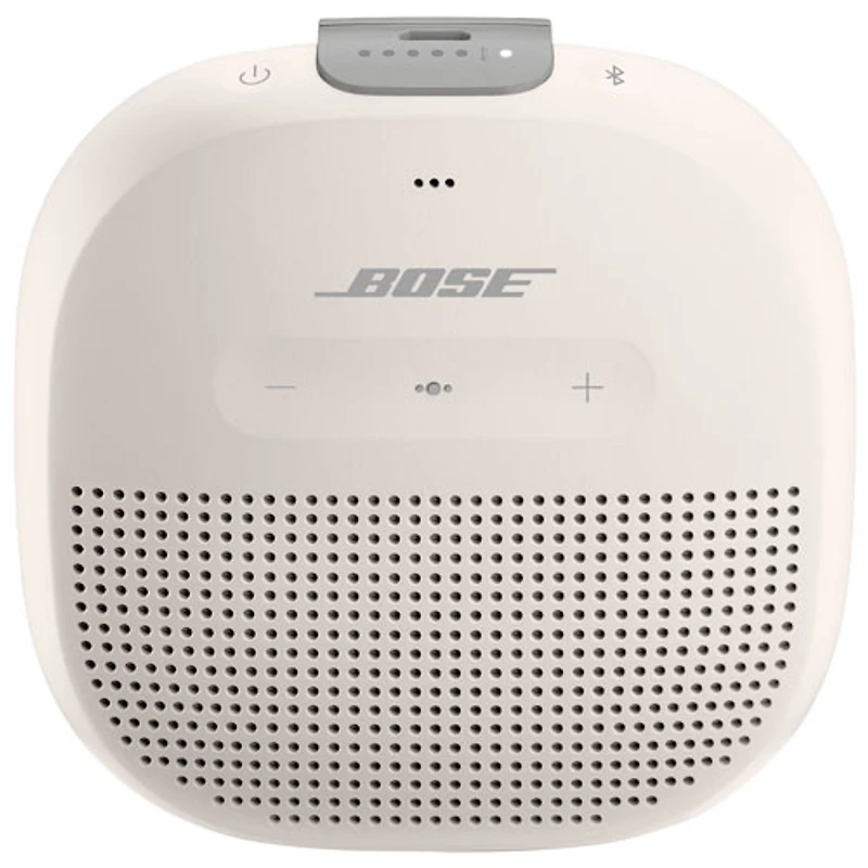 Haut-parleur sans fil Bluetooth étanche et robuste SoundLink Micro de Bose - Blanc