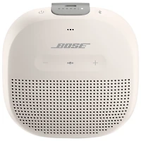 Haut-parleur sans fil Bluetooth étanche et robuste SoundLink Micro de Bose - Blanc