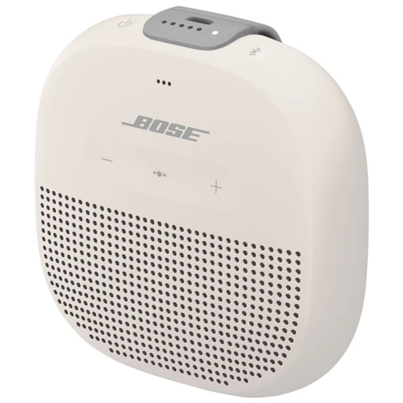 Haut-parleur sans fil Bluetooth étanche et robuste SoundLink Micro de Bose - Blanc