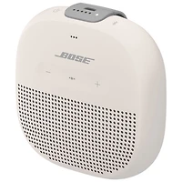 Haut-parleur sans fil Bluetooth étanche et robuste SoundLink Micro de Bose - Blanc