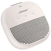 Haut-parleur sans fil Bluetooth étanche et robuste SoundLink Micro de Bose - Blanc