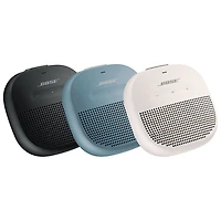 Haut-parleur sans fil Bluetooth étanche et robuste SoundLink Micro de Bose - Blanc