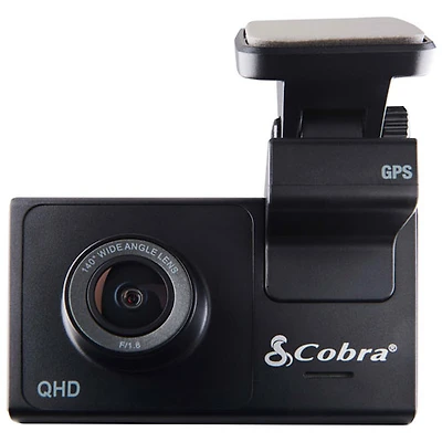 Caméra de tableau de bord SC200D avec écran ACL de 3 po et caméra arrière de Cobra