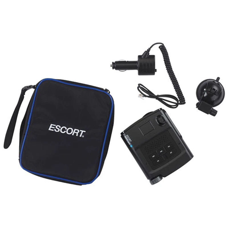 Détecteur de radar avec caméra de tableau de bord Max360C d'Escort