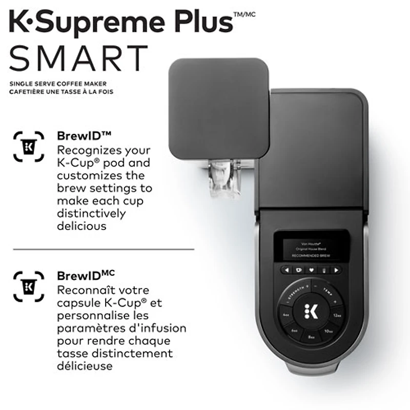 Cafetière pour une tasse K-Supreme Plus de Keurig - Métal