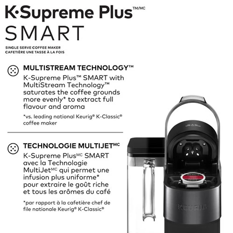 Cafetière pour une tasse K-Supreme Plus de Keurig - Métal