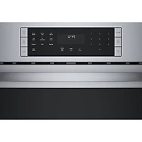 Four mural électrique double à convection véritable 4,6 pi³ 30 po de Bosch (HBL5754UC) - Acier inoxydable