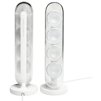 Système de haut-parleur sans fil Bluetooth SoundSticks 4 de Harman Kardon - Blanc