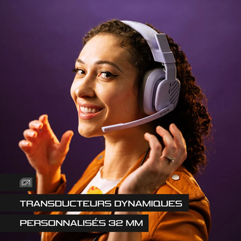 Casque de jeu Gaming A10 (2e génération) d'ASTRO pour PC - Lilas
