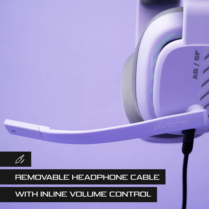 Casque de jeu Gaming A10 (2e génération) d'ASTRO pour PC - Lilas