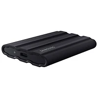 Samsung T7 Shield 1TB USB 3.2 External Solid State Drive (MU-PE1T0S/AM) - Black