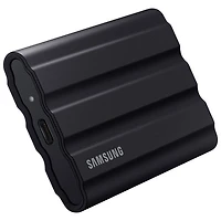 Samsung T7 Shield 1TB USB 3.2 External Solid State Drive (MU-PE1T0S/AM) - Black