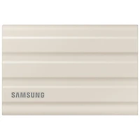 Disque SSD externe USB 3.2 de 2 To T7 Shield de Samsung (MU-PE2T0K/AM) - Beige
