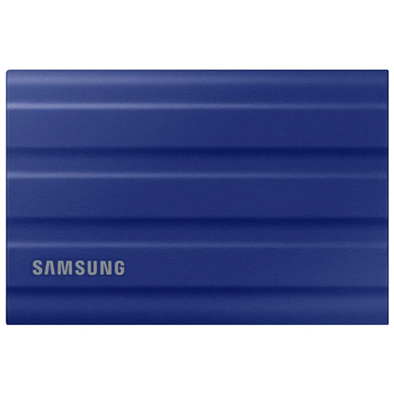 Samsung T7 Shield 2TB USB 3.2 External Solid State Drive (MU-PE2T0R/AM) - Blue