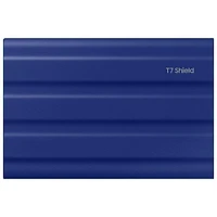Samsung T7 Shield 2TB USB 3.2 External Solid State Drive (MU-PE2T0R/AM) - Blue