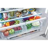 Réfrigérateur 2 portes 27,8 pi³ 36 po avec distributeur glaçons/eau Frigidaire (FRFS2823AW) - Blanc