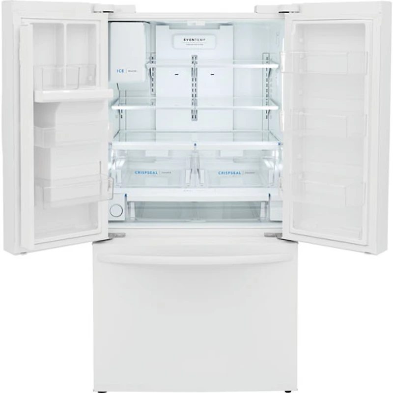 Réfrigérateur 2 portes 27,8 pi³ 36 po avec distributeur glaçons/eau Frigidaire (FRFS2823AW) - Blanc