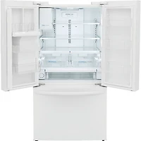 Réfrigérateur 2 portes 27,8 pi³ 36 po avec distributeur glaçons/eau Frigidaire (FRFS2823AW) - Blanc