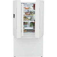 Réfrigérateur 2 portes 27,8 pi³ 36 po avec distributeur glaçons/eau Frigidaire (FRFS2823AW) - Blanc