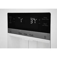 Réfrigérateur 2 portes 27,8 pi³ 36 po avec distributeur glaçons/eau Frigidaire (FRFS2823AW) - Blanc