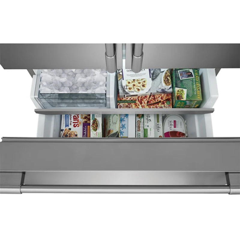 Réfrigérateur à deux portes professionnel de 36 po de 22,6 pi³ avec distributeur de Frigidaire (PRFC2383AF) - Acier inoxydable