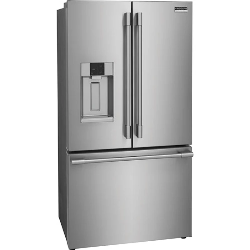Réfrigérateur à deux portes professionnel de 36 po de 22,6 pi³ avec distributeur de Frigidaire (PRFC2383AF) - Acier inoxydable