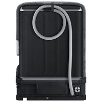 Lave-vaisselle à commandes sur le dessus, StormWash, 3e panier et porte à ouverture automatique de 24 po 42 dB de Samsung (DW80B7070US/AC) - Acier inoxydable