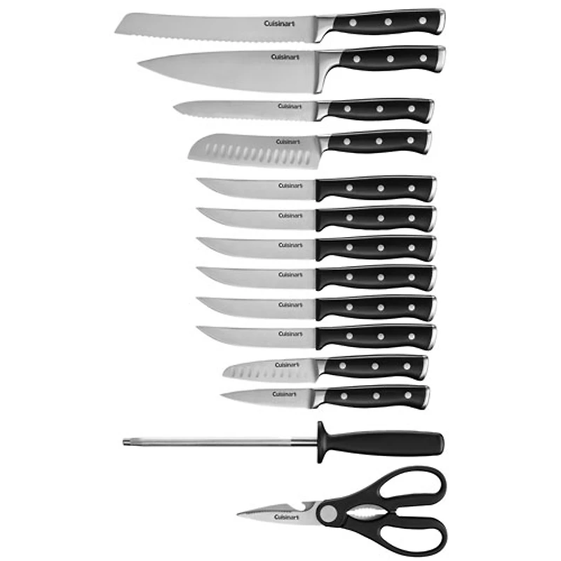 Porte-couteau de 15 pièces de Cuisinart (TRC-15BC)