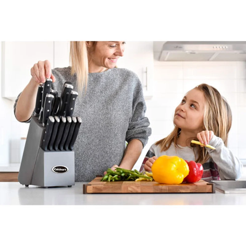 Porte-couteau de 15 pièces de Cuisinart (TRC-15BC)